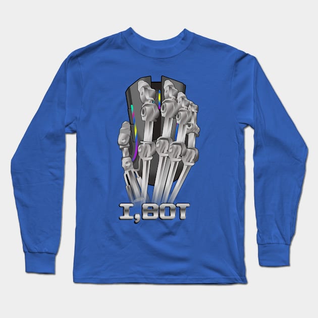 I BOT Pc Gaming Long Sleeve T-Shirt by RJJ Games